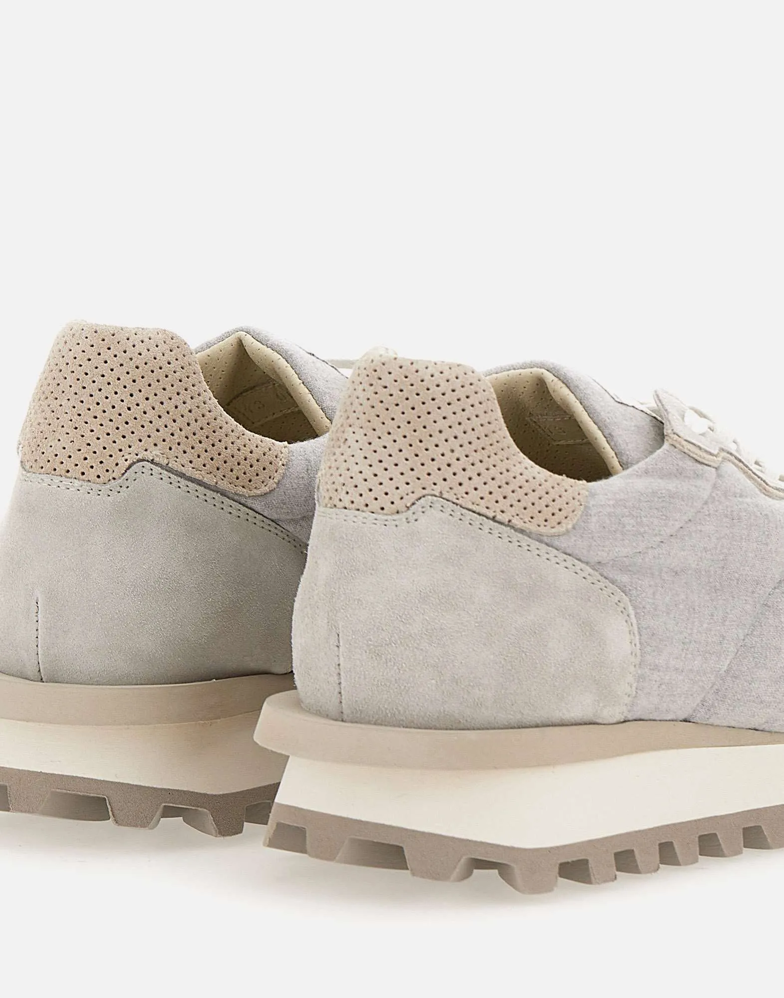 Men's Ice Grey Suede Sneakers