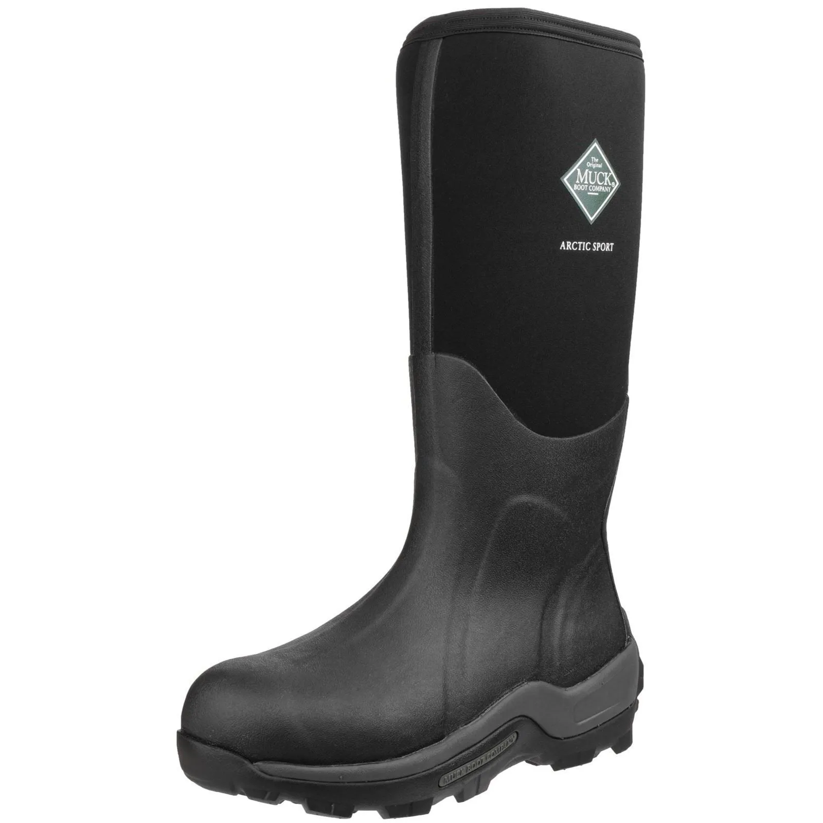 Muck Boots Arctic Sport Rubber Black Wellington Boots