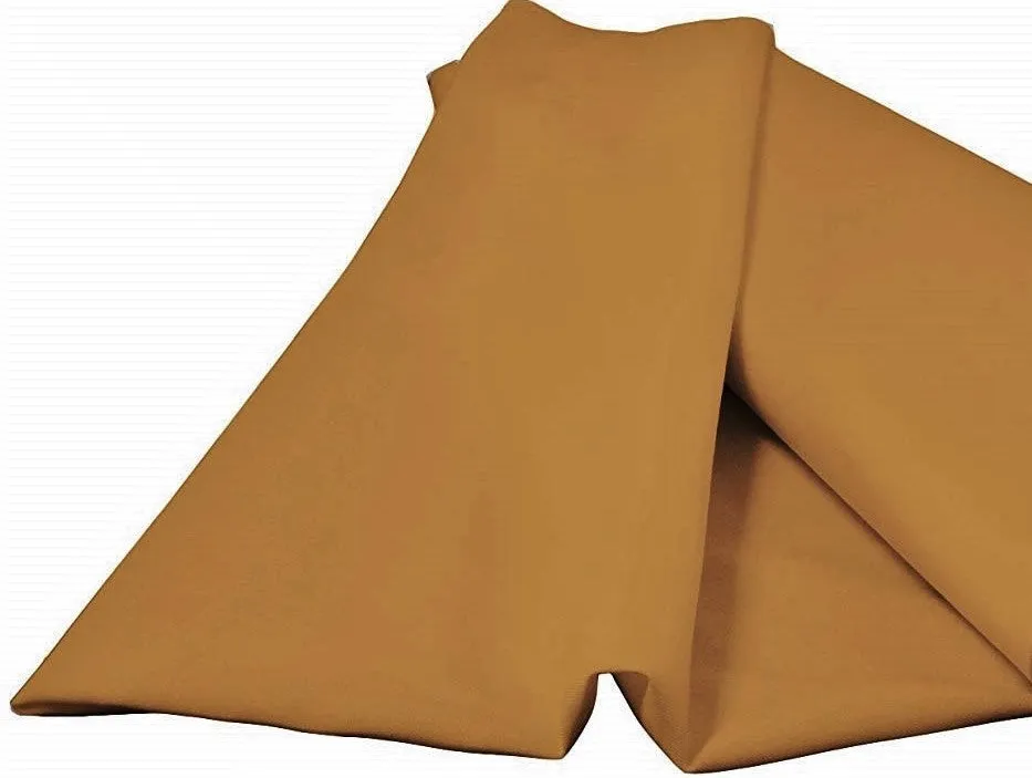 Mustard 58/59" Wide 100% Premium Woven Polyester Poplin Fabric By The Yard