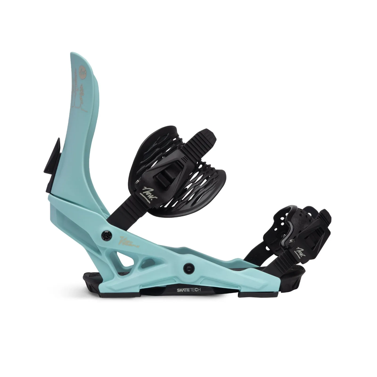 Now Vetta Snowboard Bindings Womens 2024 Arctic Blue