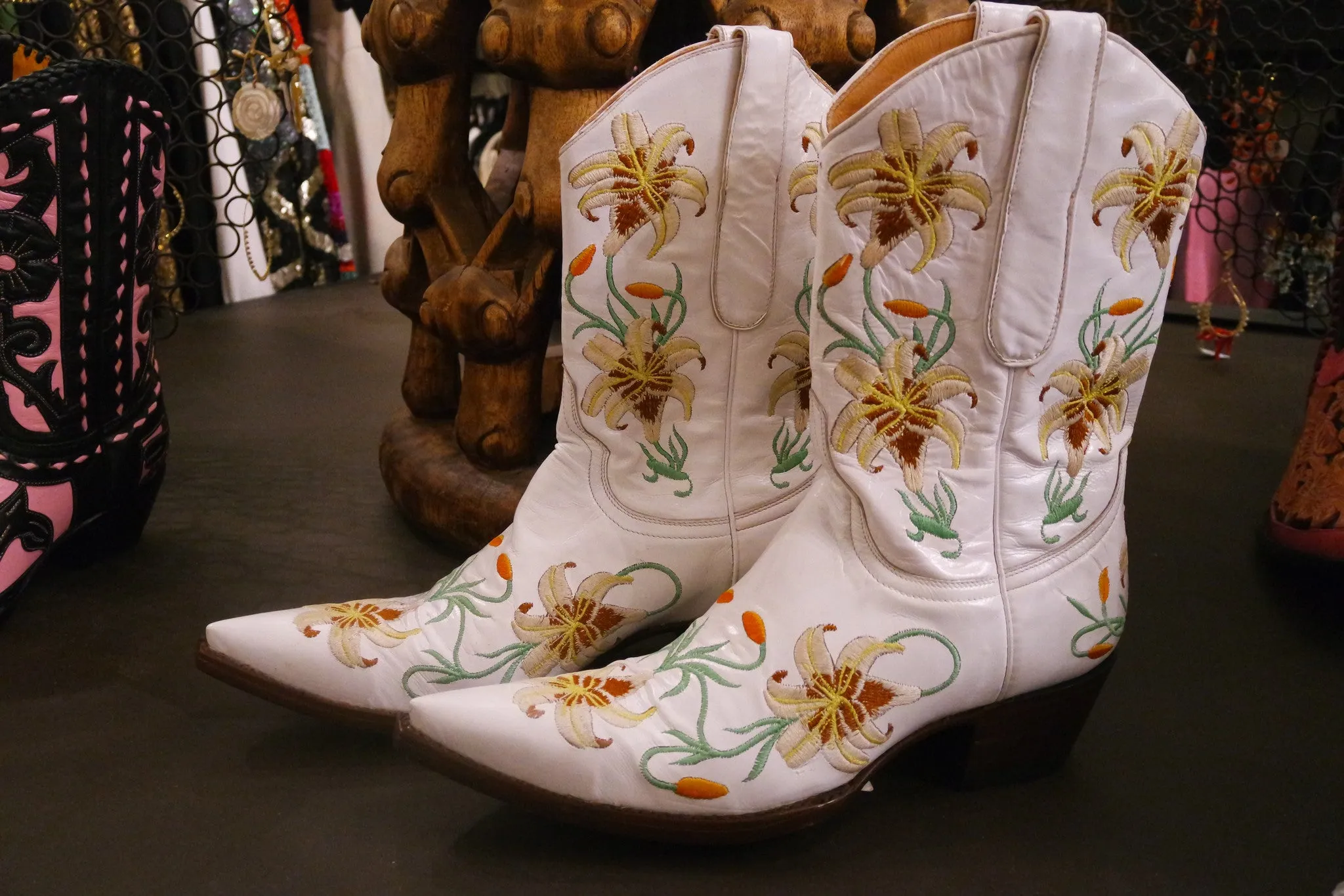 OldGringo Boots "Lilium" in White