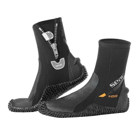 Open Box Seac 5mm Neoprene Basic HD Scuba Boots with Side Zipper, XX-Large