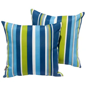 Ovios 17'' x 17'' Waterproof Square Throw Pillow Cover & Insert (Set of 2)