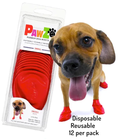 PawZ Rubber Dog Booties