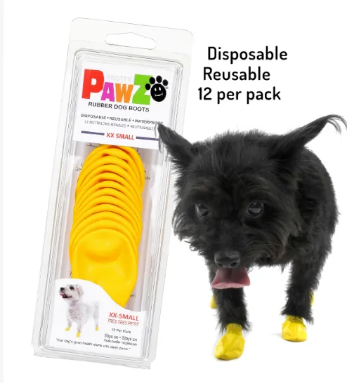 PawZ Rubber Dog Booties