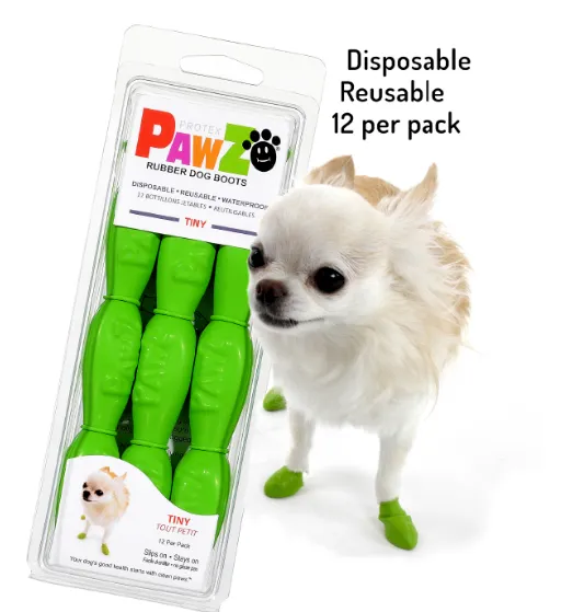 PawZ Rubber Dog Booties