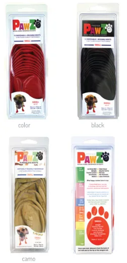 PawZ Rubber Dog Booties