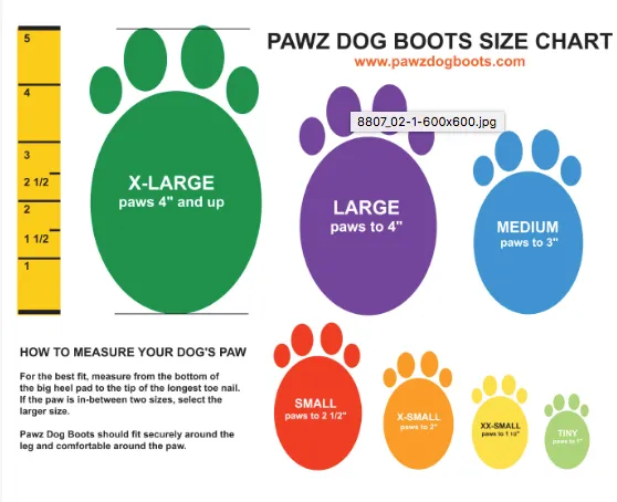 PawZ Rubber Dog Booties