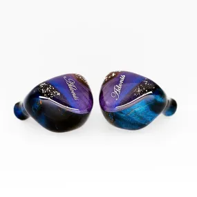 QoA Adonis CNC Resin Wooden Shell In Ear Monitor 10mm DD 2BA Hybrid IEM