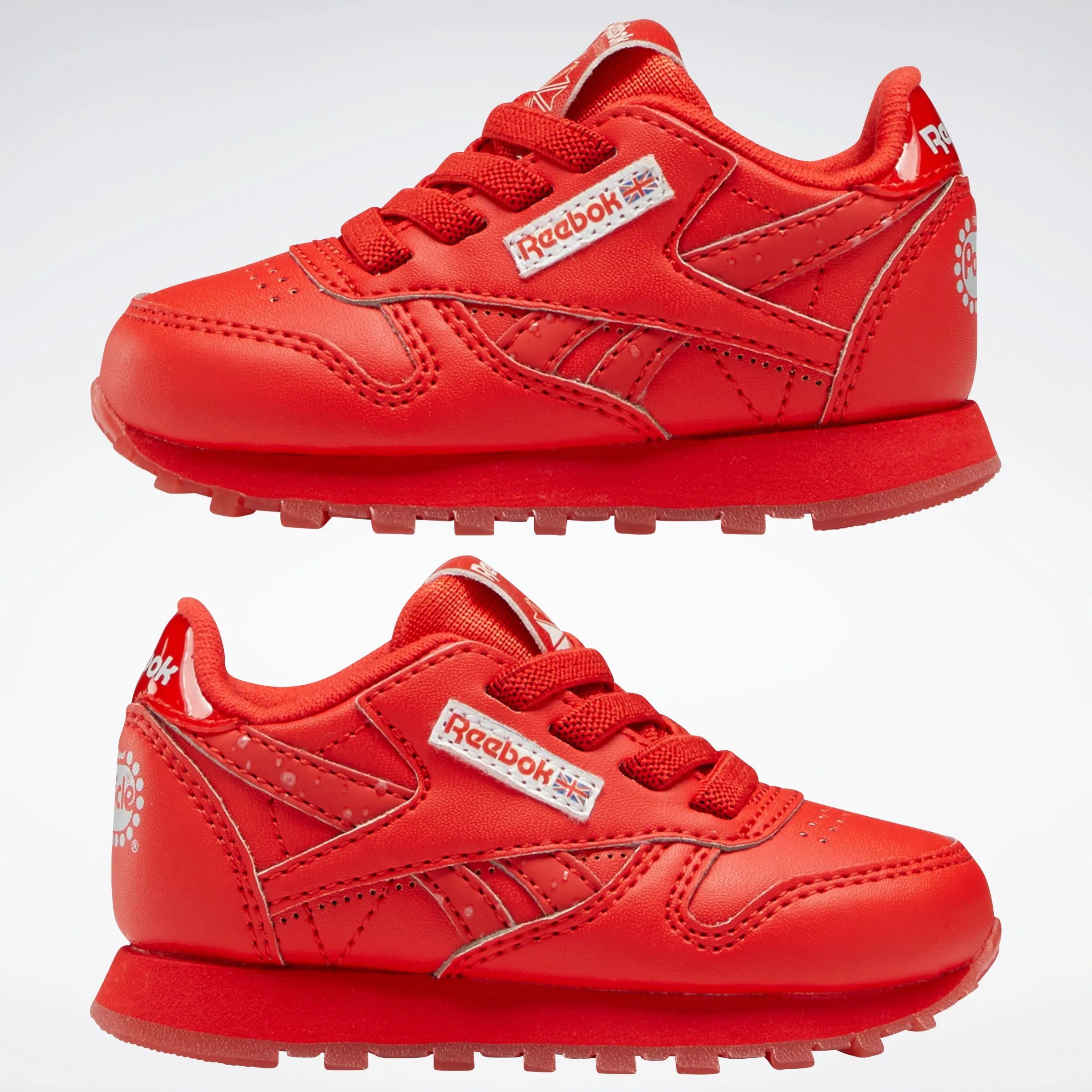 Reebok Footwear Kids Popsicle Classic Leather Shoes Infant Insred/Insred/Insred