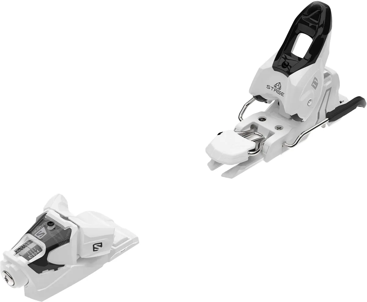 Salomon Stage 11 GW Ski Bindings - White 2024