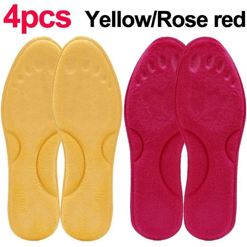 Self-Heating Memory Foam Insoles with Arch Support for Winter Comfort