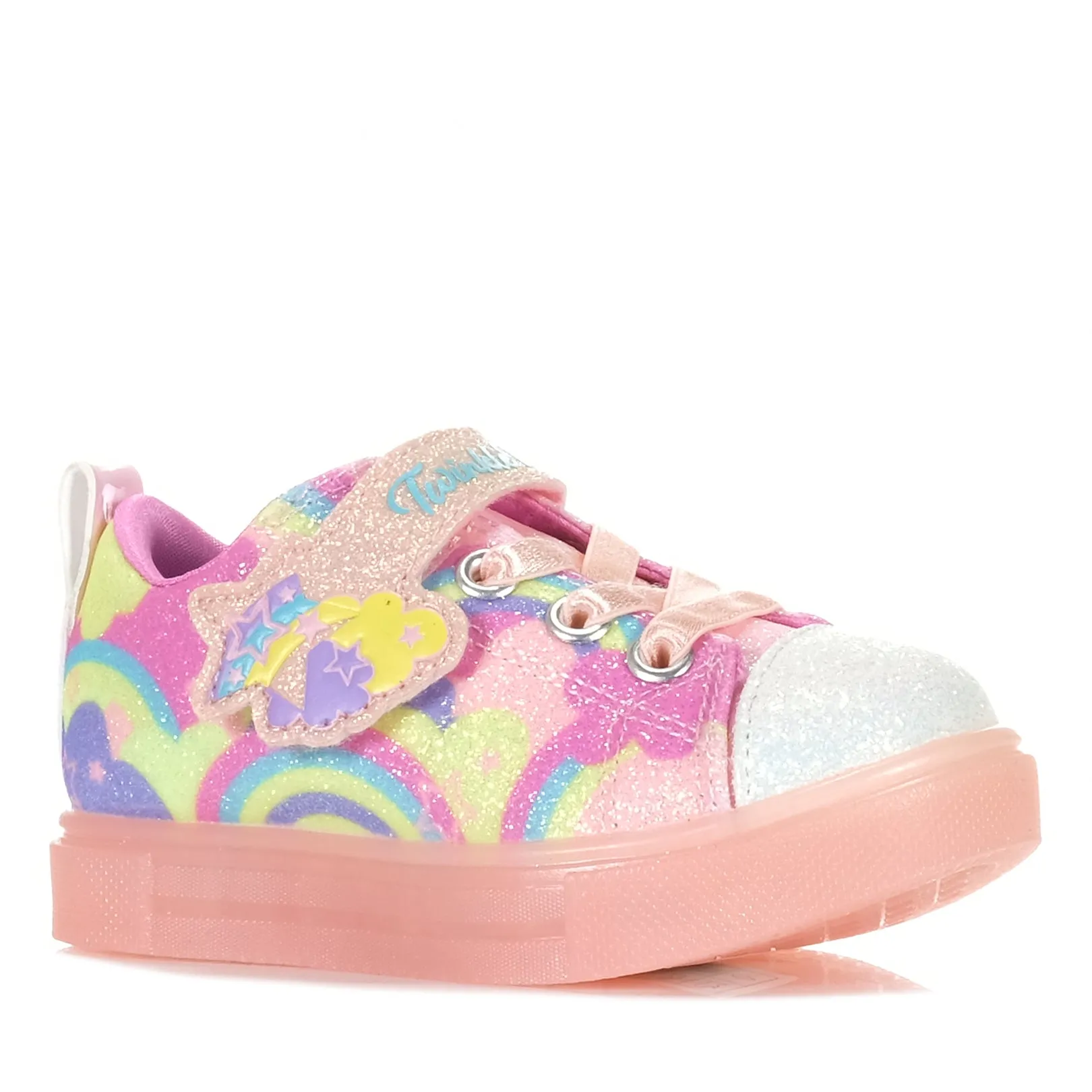 Skechers Twinkle Sparks Ice 2.0 - Shimmering Sky Coral/Multi