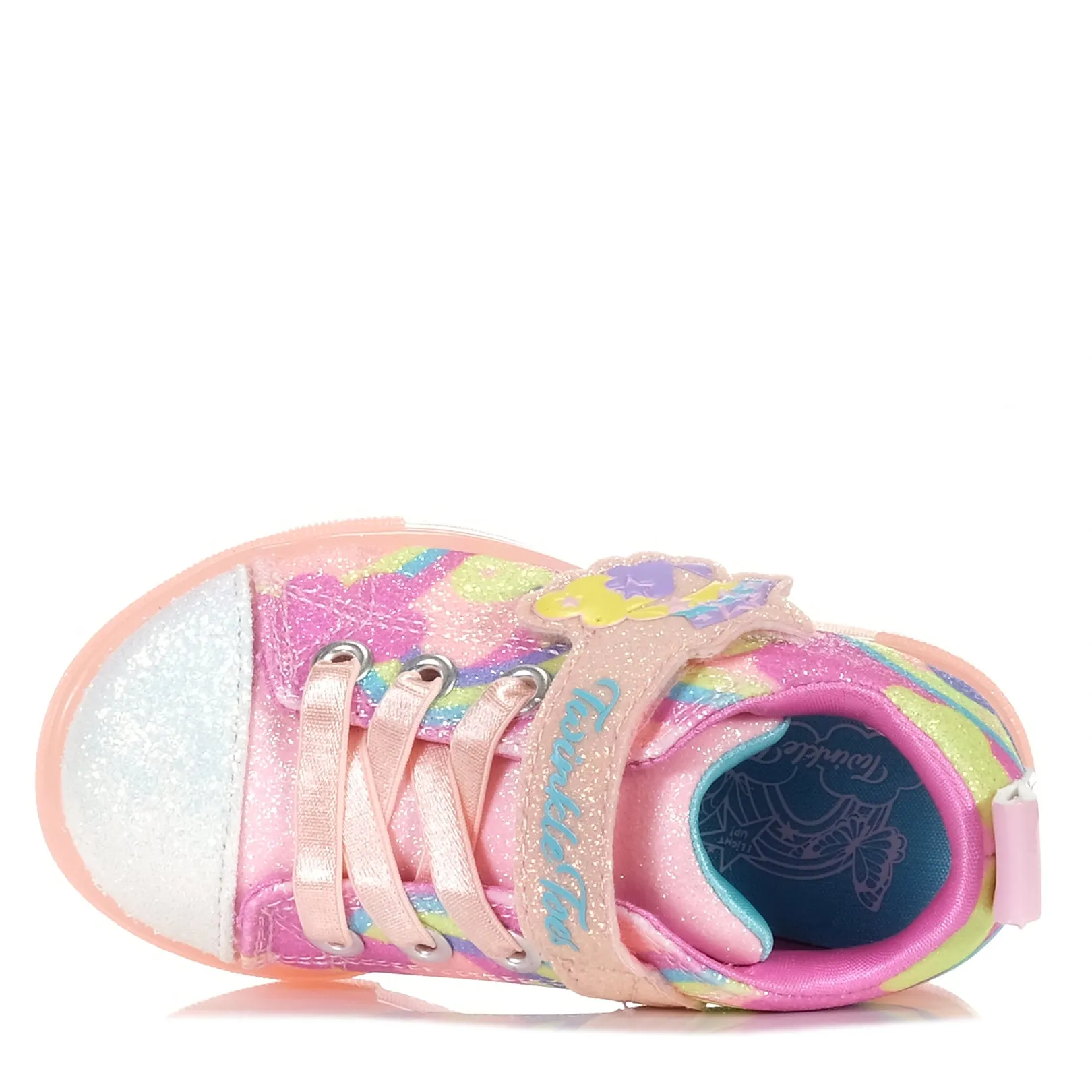 Skechers Twinkle Sparks Ice 2.0 - Shimmering Sky Coral/Multi