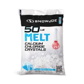 Snow Joe MELT50CC Calcium Chloride Crystals Ice Melter | 50 Lbs.