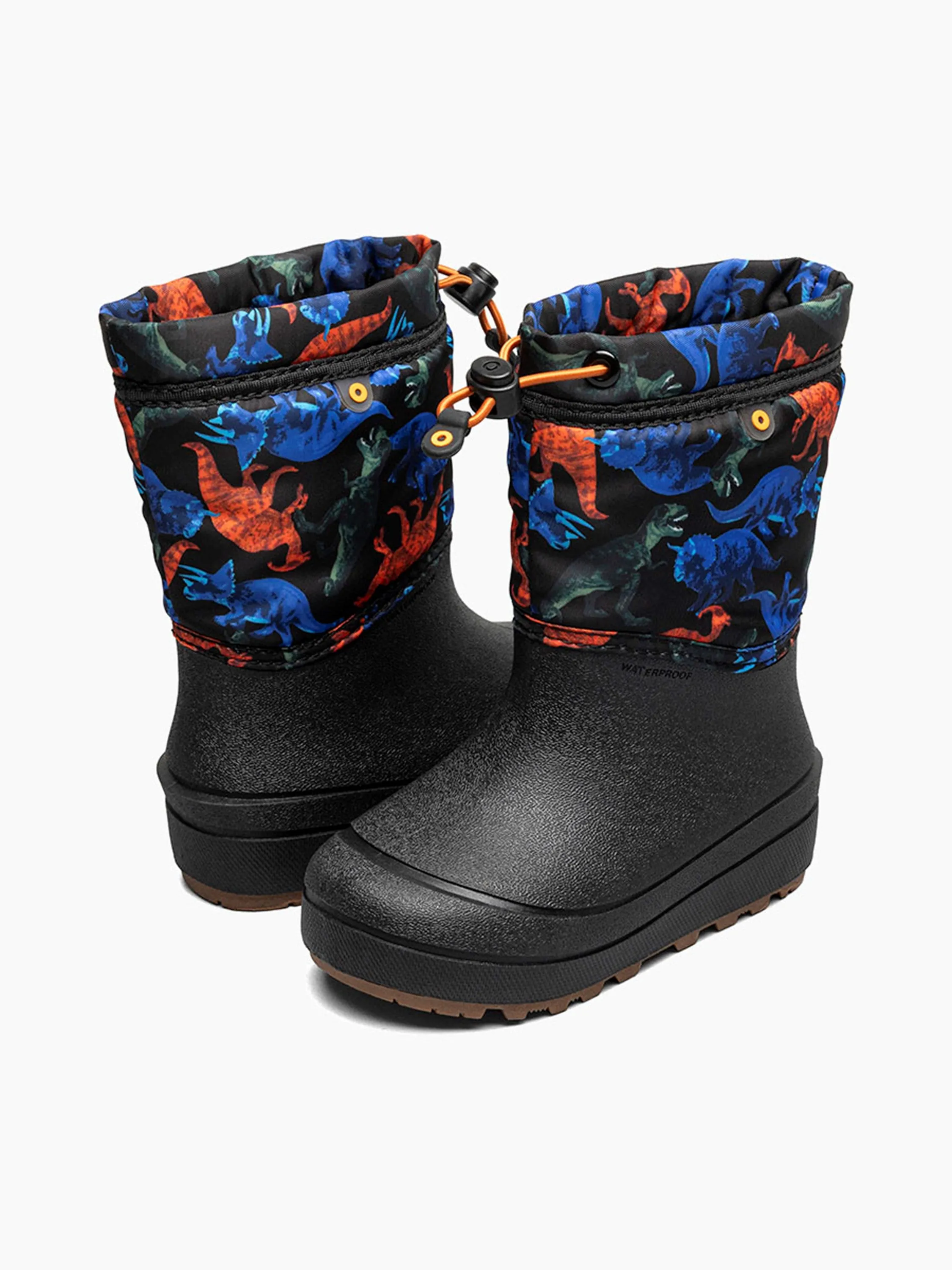 Snow Shell Kid's Real Dino Boot - Black Multi