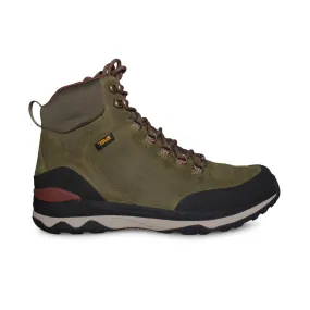 Teva Arrowood Utility Dark Olive Boots - Men's