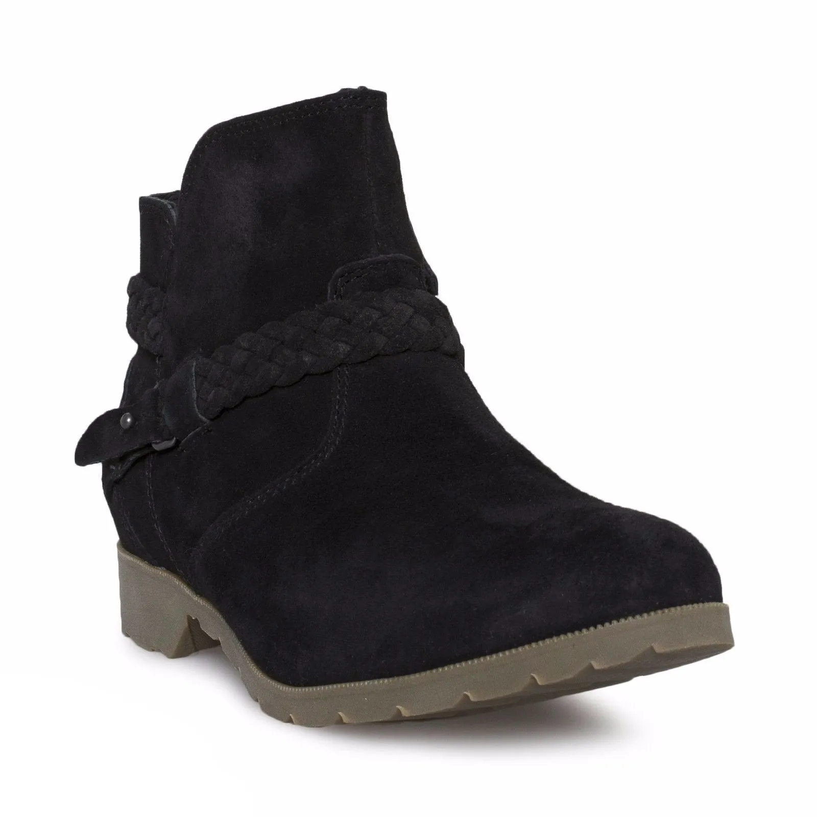 Teva Delavina Ankle Black Suede Boots