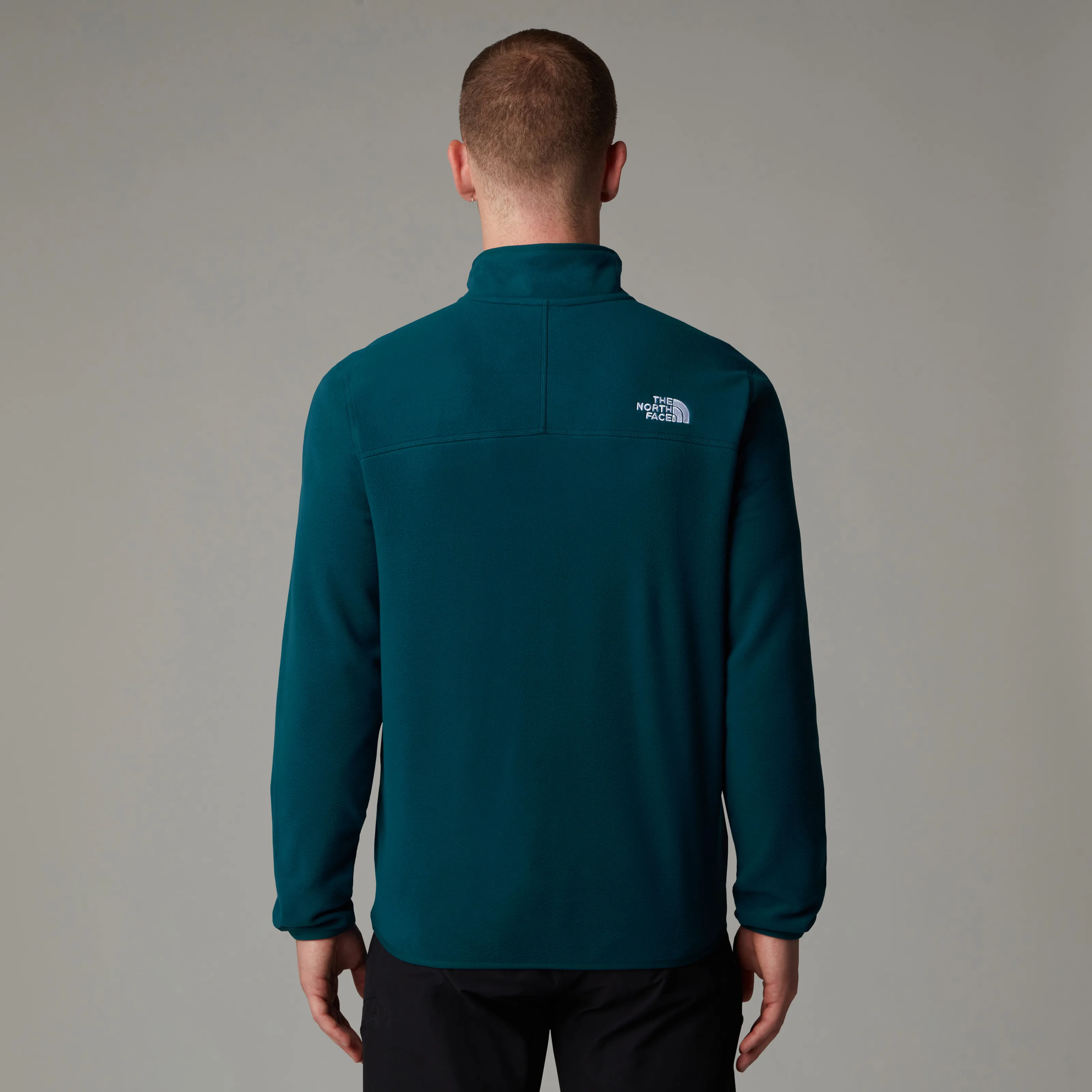 The North Face Men&#x27;s 100 Glacier 1/4 Zip Fleece Midnight Petrol | Buy The North Face Men&#x27;s 100 Glacier 1/4 Zip Fleece Midnight Petrol here | Outnorth