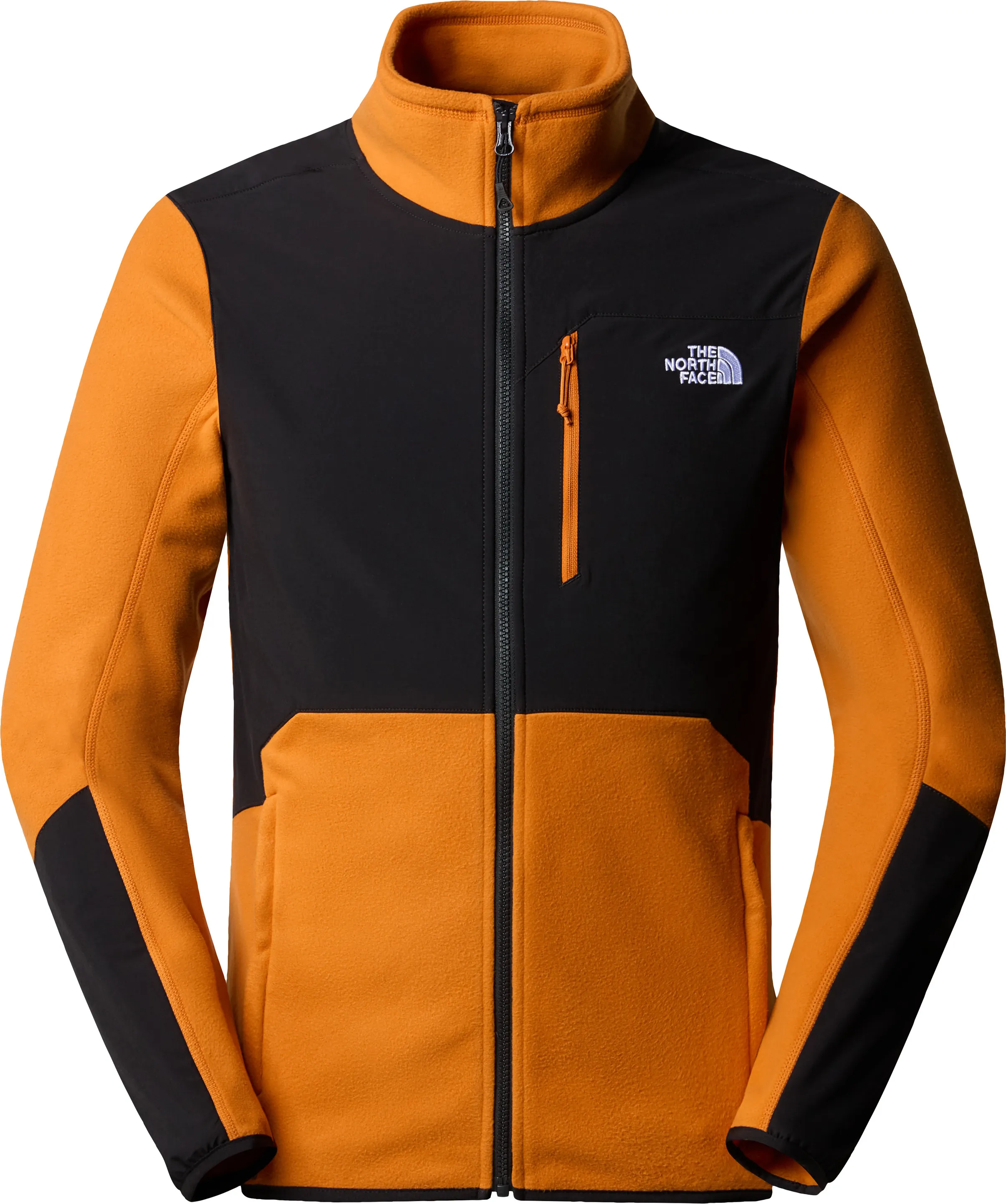 The North Face Men&#x27;s Glacier Pro Full-Zip Fleece Desert Rust/TNF Black | Buy The North Face Men&#x27;s Glacier Pro Full-Zip Fleece Desert Rust/TNF Black here | Outnorth