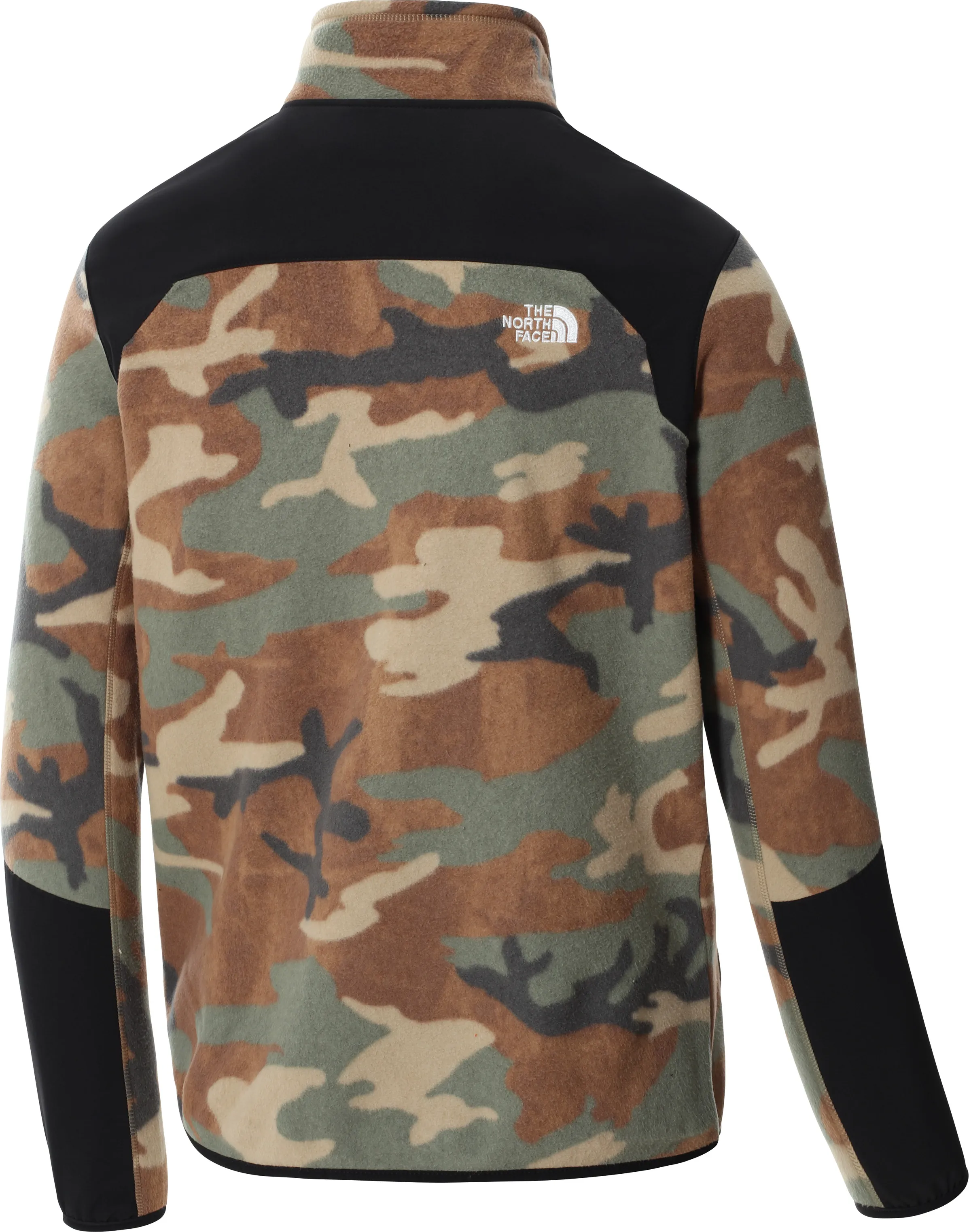 The North Face Men&#x27;s Glacier Pro Full-Zip Fleece Kelp Tan TNF Camo Print/TNF Black | Buy The North Face Men&#x27;s Glacier Pro Full-Zip Fleece Kelp Tan TNF Camo Print/TNF Black here | Outnorth