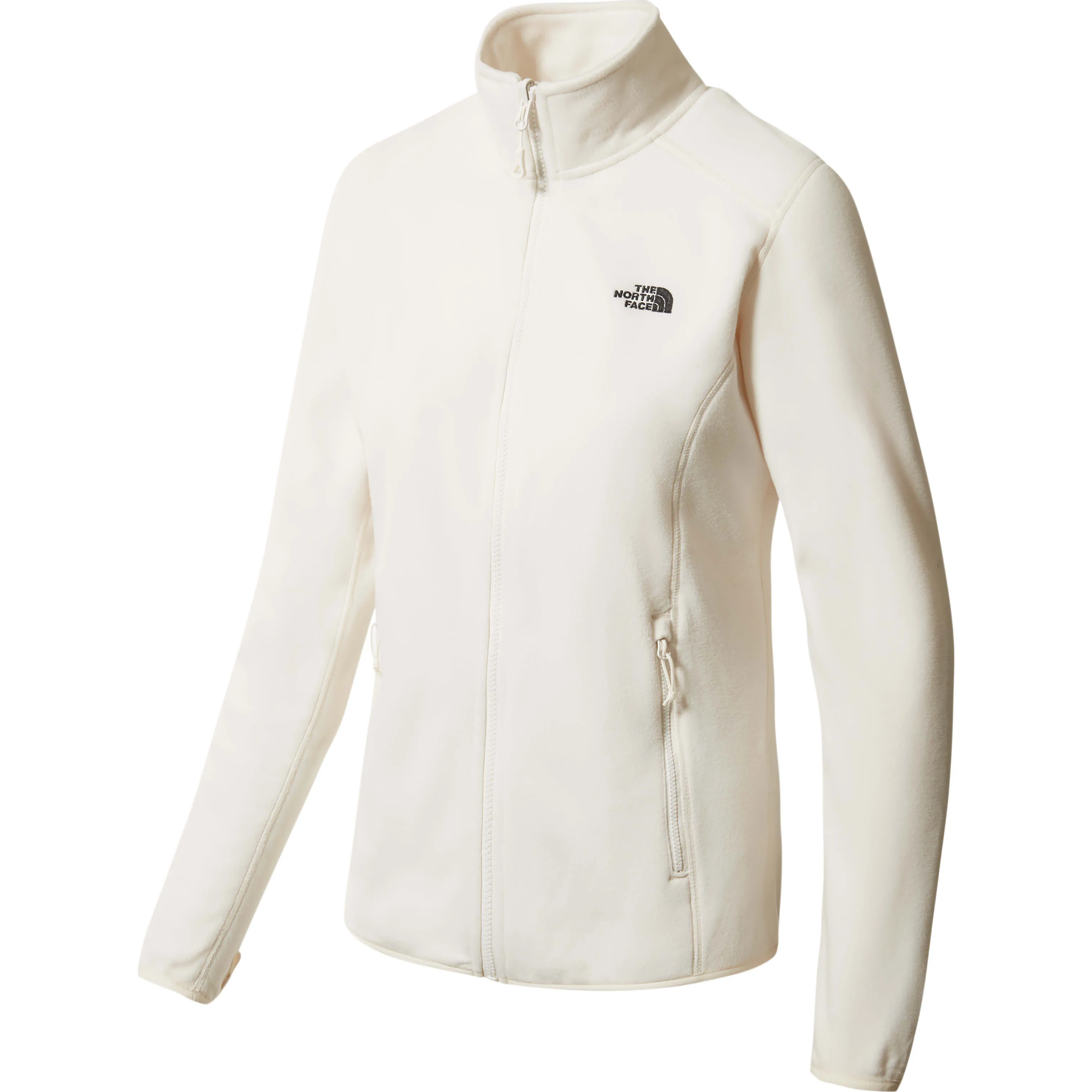 The North Face Women&#x27;s 100 Glacier Full-Zip Gardenia White | Buy The North Face Women&#x27;s 100 Glacier Full-Zip Gardenia White here | Outnorth