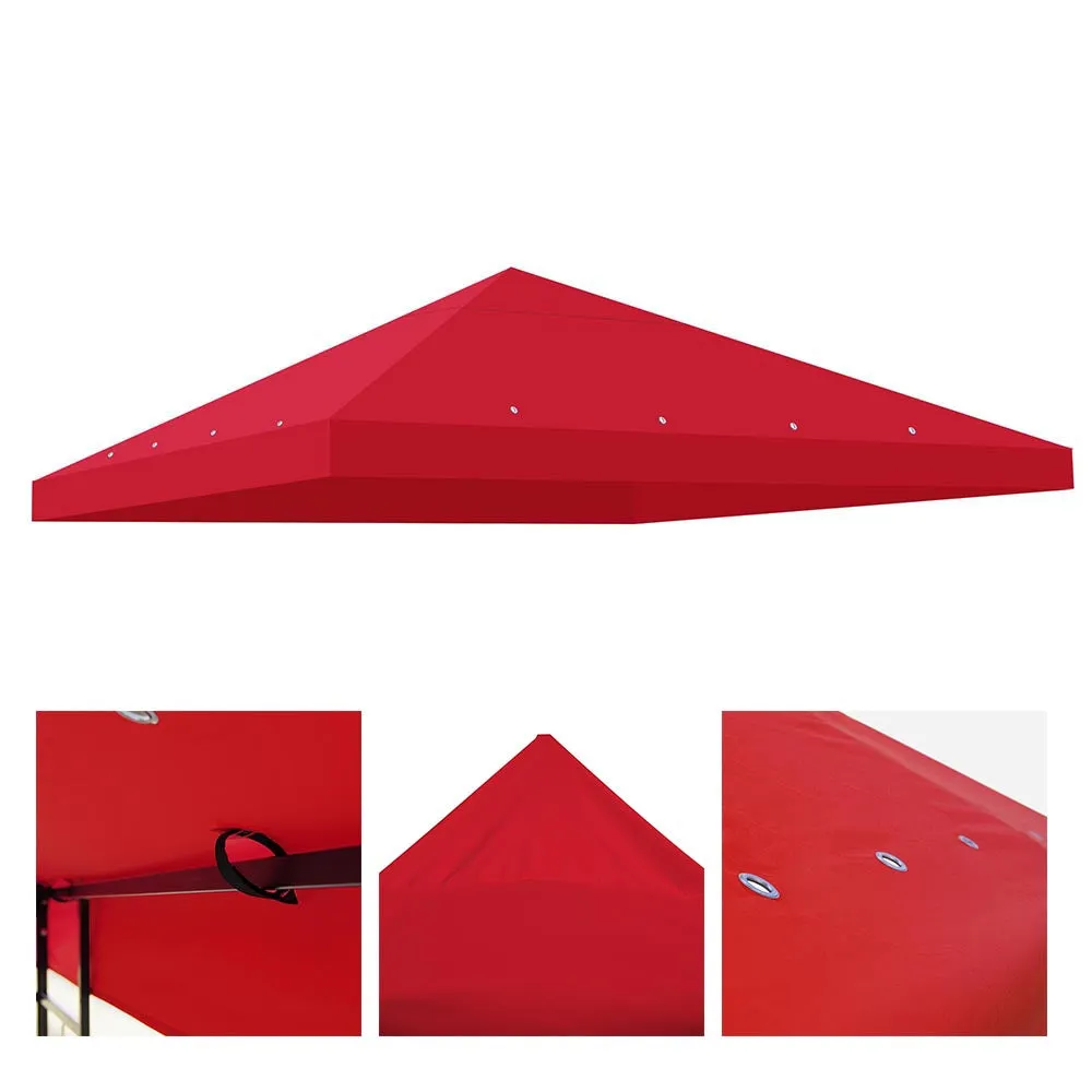 TheLAShop 10x10 ft Patio Gazebo Top Canopy Replacement