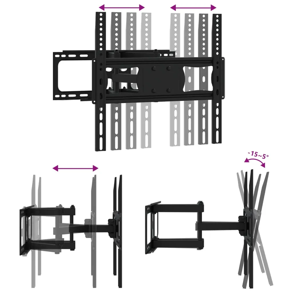 vidaXL TV Wall Mount for 26-70 Inch Screen Max VESA 400x400 mm 40kg