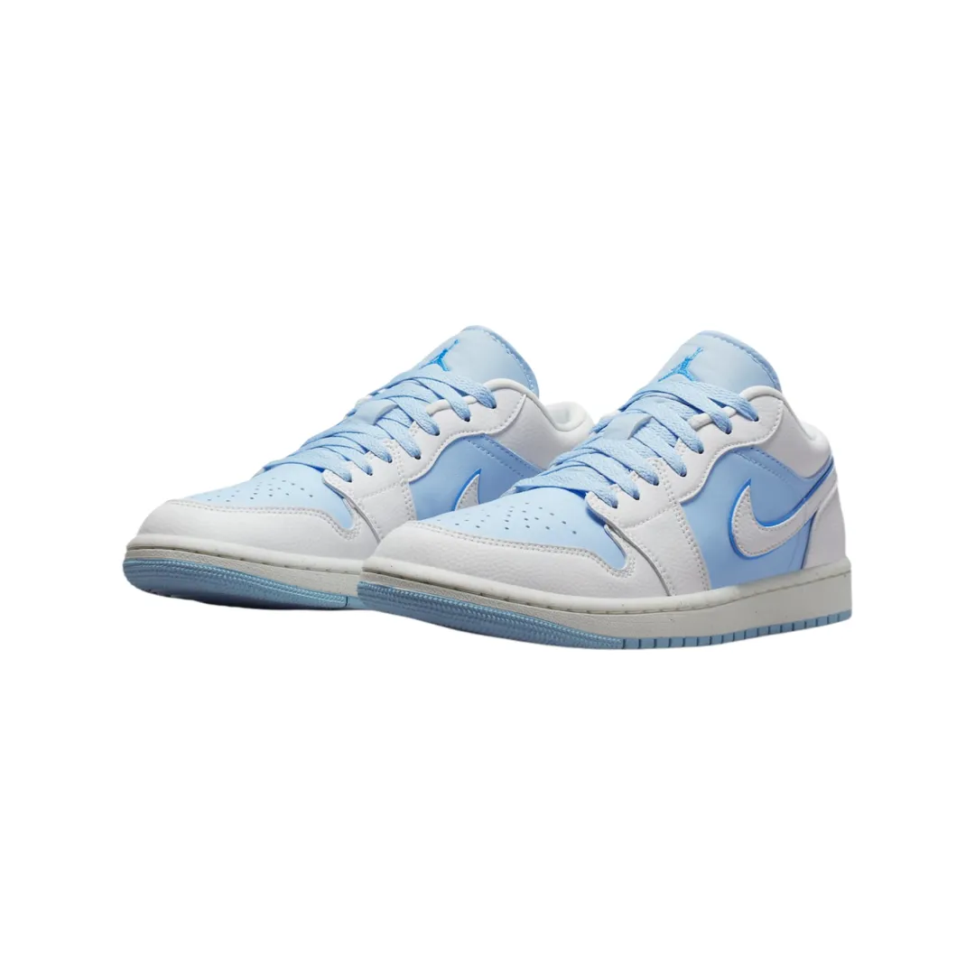 Women's Air Jordan 1 Low Reverse Ice Blue White