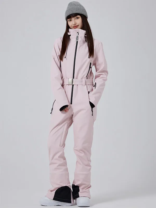 Women's Arctic Chic Mountain Glamour All-Inclusive Ski Jumpsuit