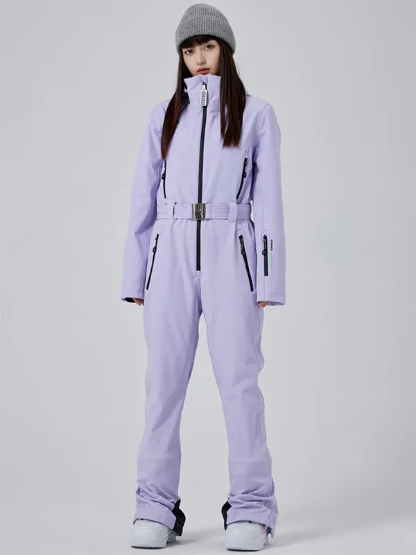 Women's Arctic Chic Mountain Glamour All-Inclusive Ski Jumpsuit