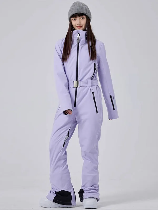 Women's Arctic Chic Mountain Glamour All-Inclusive Ski Jumpsuit