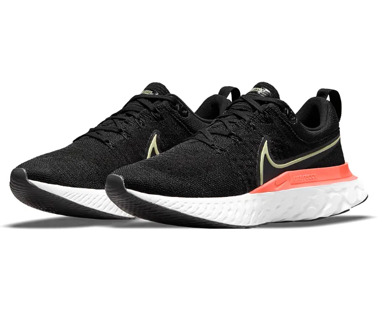 Women's Nike React Infinity Run FK 2 (Black/Lime Ice-Magic Ember)