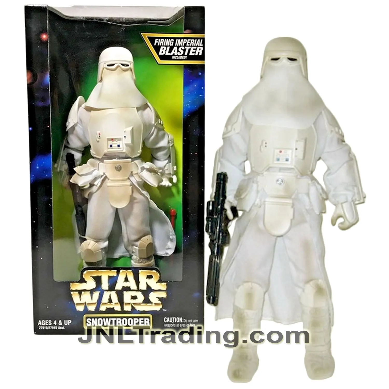 Year 1997 Star Wars The Empire Strikes Back Action Collection Series 12 Inch Figure SNOWTROOPER with Authentically Styled Outfit and Imperial Blaster